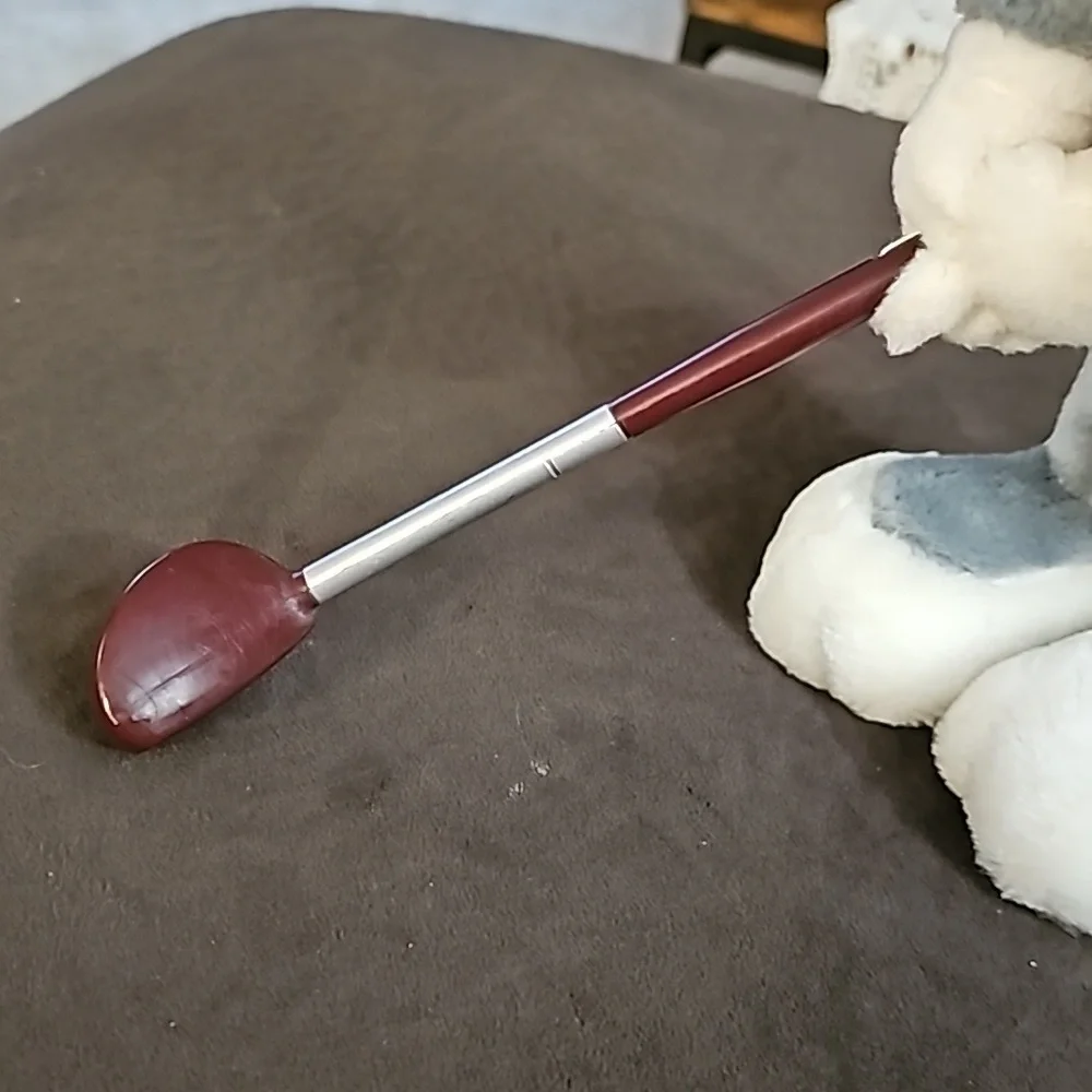 1992 24K Warner Bros Bugs Bunny Golfer Striped Shorts Plush Stuffed 14" - Picture 4 of 6